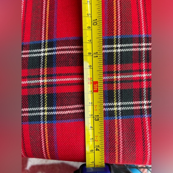 Vintage Red Plaid THERMOS Travel Picnic Set Canvas Bag King Seeley 1973 70's - Picture 15 of 16